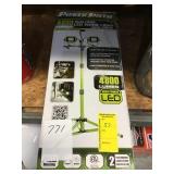 Dual Head LED work light w/ tripod.