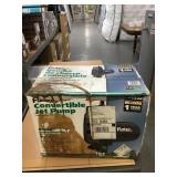 Convertible jet pump.