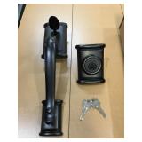 Keyed entry Venetian Bronze entry handle set.