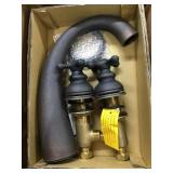 Roman tub faucet w/ arch spout x2.