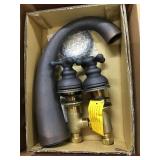 Roman tub faucet w/ arch spout x2.