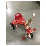 Radio flyer tricycles x2.