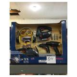 14-Piece toy power tool set.