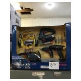 14-Piece toy power tool set.