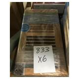 6" x 12" Wall/Ceiling Register x 6