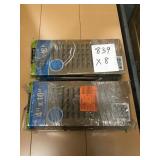 4" x 10" Floor Register x 8