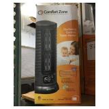 Oscillating ceramic tower heater