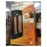 Quartz radiant heater.