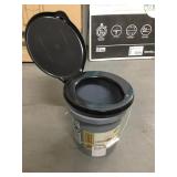 Luggable Loo portable toilet.