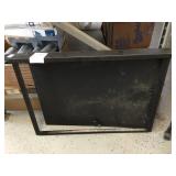 Black Crawl Space Door