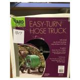 Easy turn hose truck.