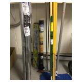 Screen, weed clot, plastic handles, mop