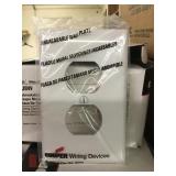 White Mid Size Wall Plates x 3 boxes