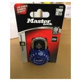 Master lock combination lock x8.