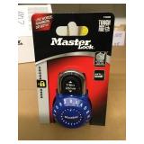 Master lock combination lock x8.