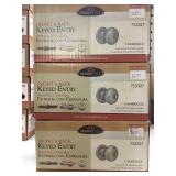 Keyed entry door knobs x3