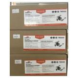 Keyed entry lever handle x3.