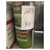 Valspar Exterior Paint + Primer x4.