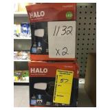 Halo Twin Head Floodlight x2.