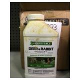 Liquid fence Deer & Rabbit Repellent.