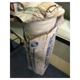 16ft x 100ft plastic sheeting.