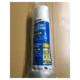 10ft x 25ft Plastic sheeting x4.