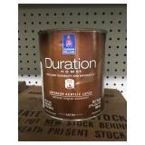 Sherwin Williams duration paint by the quart x8