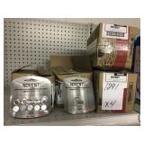 Universal Locking Refrig Caps/Keys x 4bxs