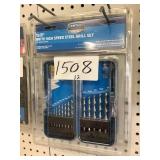 13pc. Brite high speed steel drill set x2