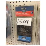 21 pc. High speed steel drill bit set