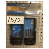13pc. Cobalt drill bit set