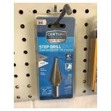 #4 step drill bits by the pc. X3