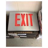 Presc-lite stainless steel emergency exit sign