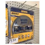Irwin 12in. 80T carbide tipped saw blade