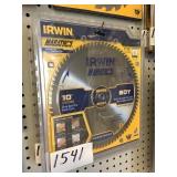 Irwin 10In. 80T carbide tipped saw blade