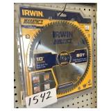 Irwin 10In. 80T carbide tipped saw blade