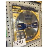 Irwin 10In. 80T carbide tipped saw blade