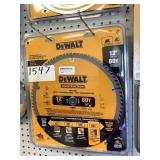 DeWalt 12in. 80T carbide tipped saw blade