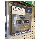 Irwin 6-1/2in. 18T carbide tipped saw blade x3
