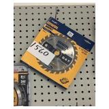 Irwin 6-1/2in. 24t carbide tipped saw blade
