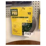 Sutherlands pro 10in. Diamond blade