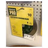 Sutherlands pro 10in. Diamond blade