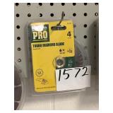 Sutherlands Pro 4in. Turbo diamond blade