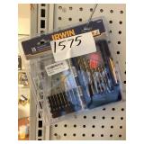 Irwin 15pc. Titanium drill bit set.