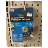 Turbo diamond pro 4-1/2in wet/dry blades x5