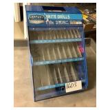 Century tool drill bit display case