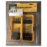 Sutherlands Pro 24pc HSS drill/drive set x2