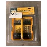 Sutherlands Pro 24pc HSS drill/drive set x2