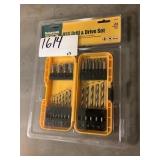 Sutherlands Pro 24pc HSS drill/drive set x3