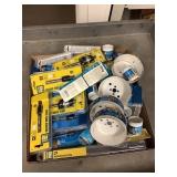 Hole saws, arbors, and countersinks by the box